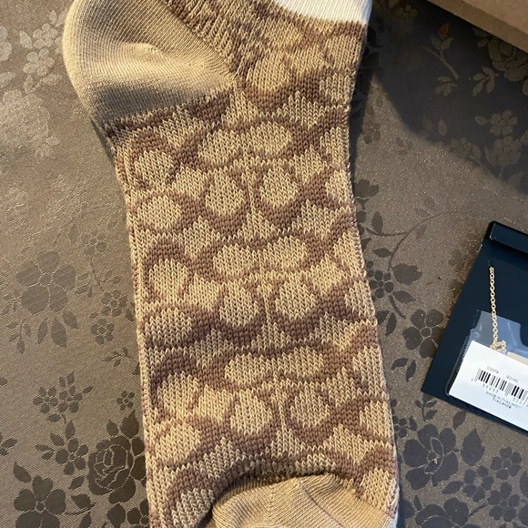 Coach Gift Set Necklace and Socks - Picture 4 of 7